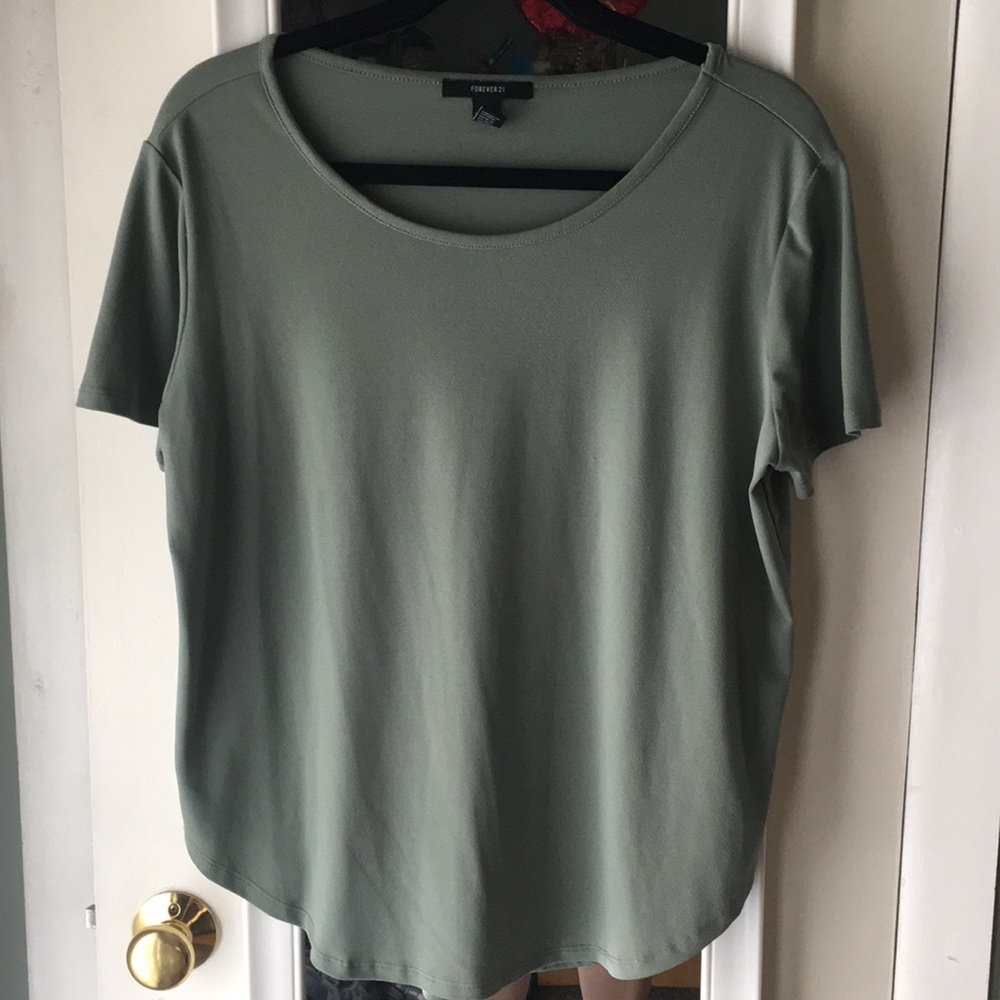 Forever 21 Green Top